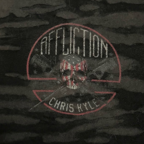 Authentic Affliction T-Shirt - Men’s Medium - Picture 4 of 4